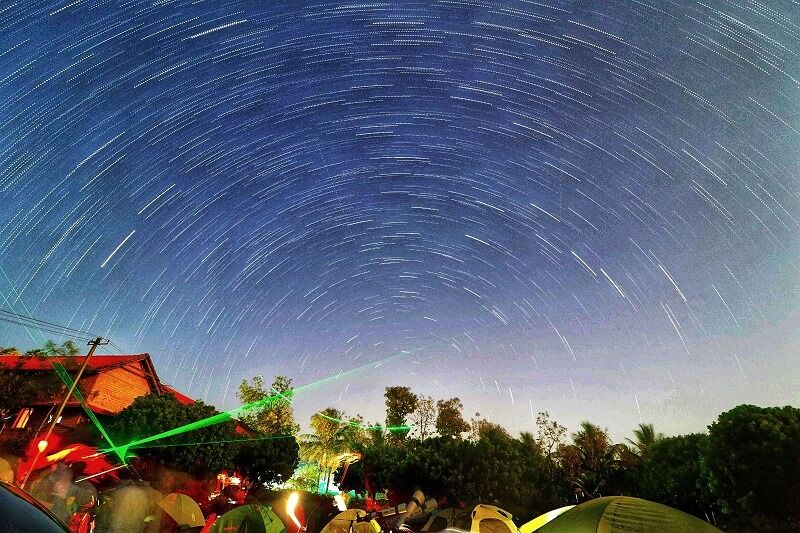 Star Trail - Chiguru Farm